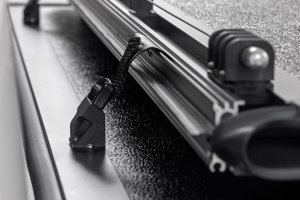 Toyota Tacoma Bed Cover - Rough Country - Hard Low-Profile Tri-Fold (6' Bed) - '24-'26